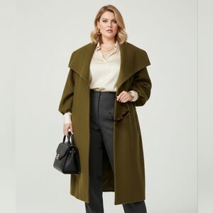 Shinestar Olive Green Outerwear